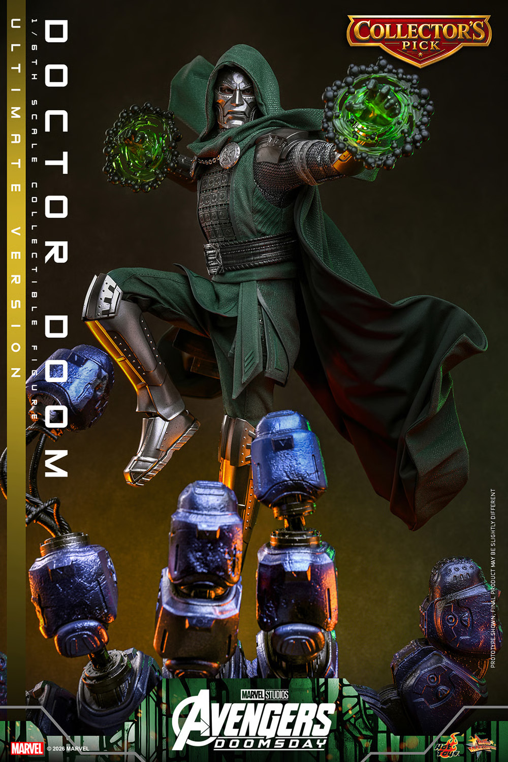 Avengers: Doomsday MMS907 Doctor Doom (Ultimate Ver.) 1/6th Scale Collectible Figure Gallery Image 8