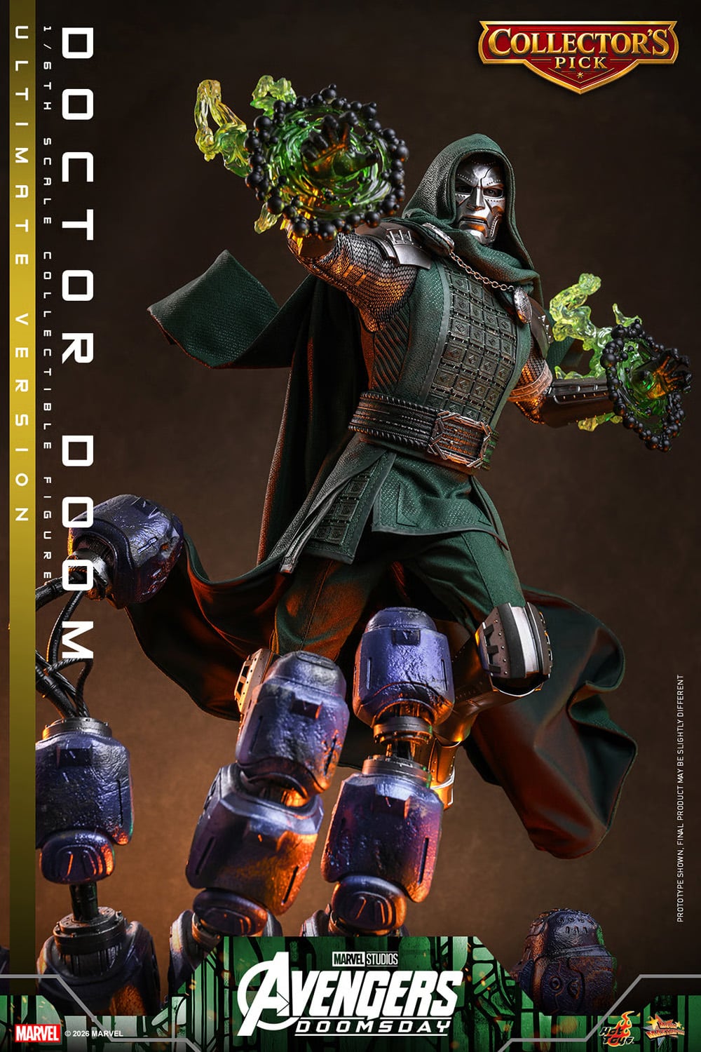 Avengers: Doomsday MMS907 Doctor Doom (Ultimate Ver.) 1/6th Scale Collectible Figure Gallery Image 15