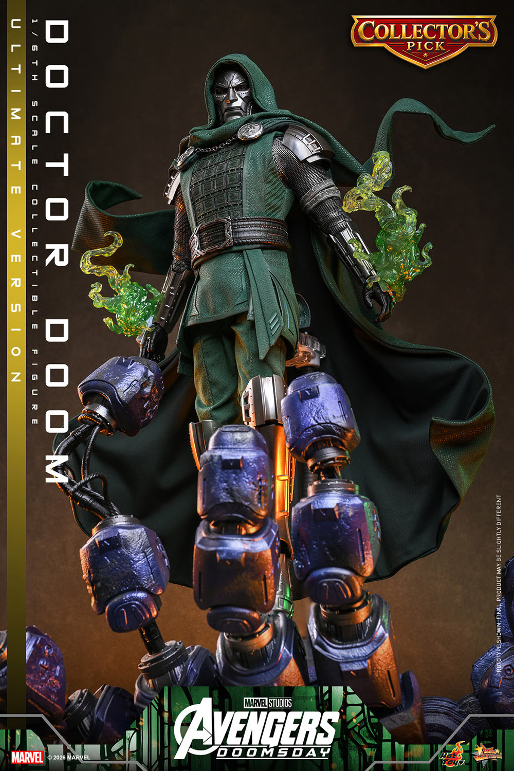Avengers: Doomsday MMS907 Doctor Doom (Ultimate Ver.) 1/6th Scale Collectible Figure Gallery Image 16
