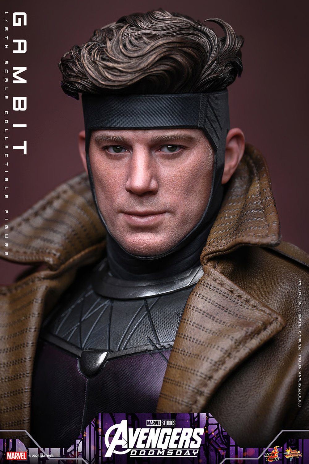 Avengers: Doomsday MMS910 Gambit 1/6th Scale Collectible Figure Gallery Image 7