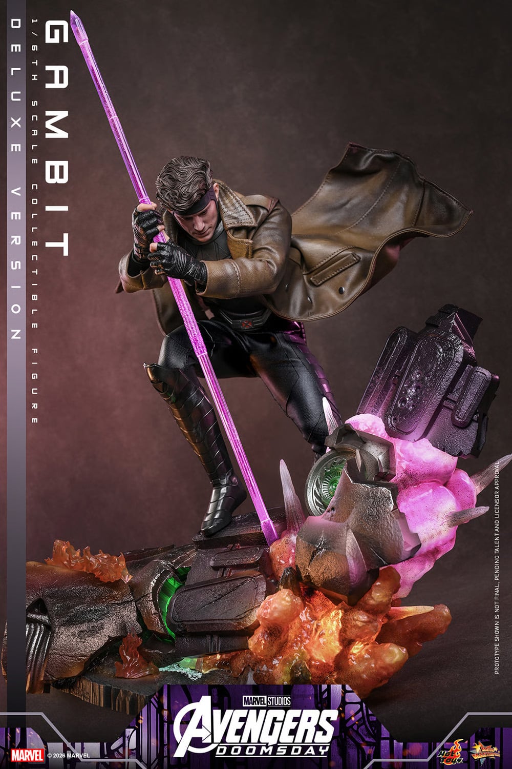 Avengers: Doomsday MMS911 Gambit (Deluxe Ver.) 1/6th Scale Collectible Figure Gallery Image 14