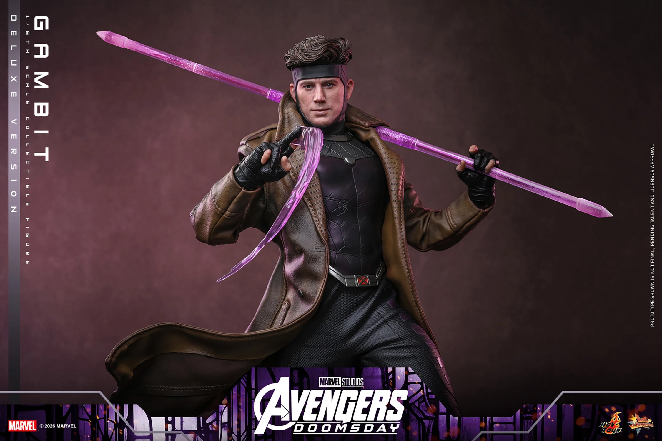 Avengers: Doomsday MMS911 Gambit (Deluxe Ver.) 1/6th Scale Collectible Figure Gallery Image 6