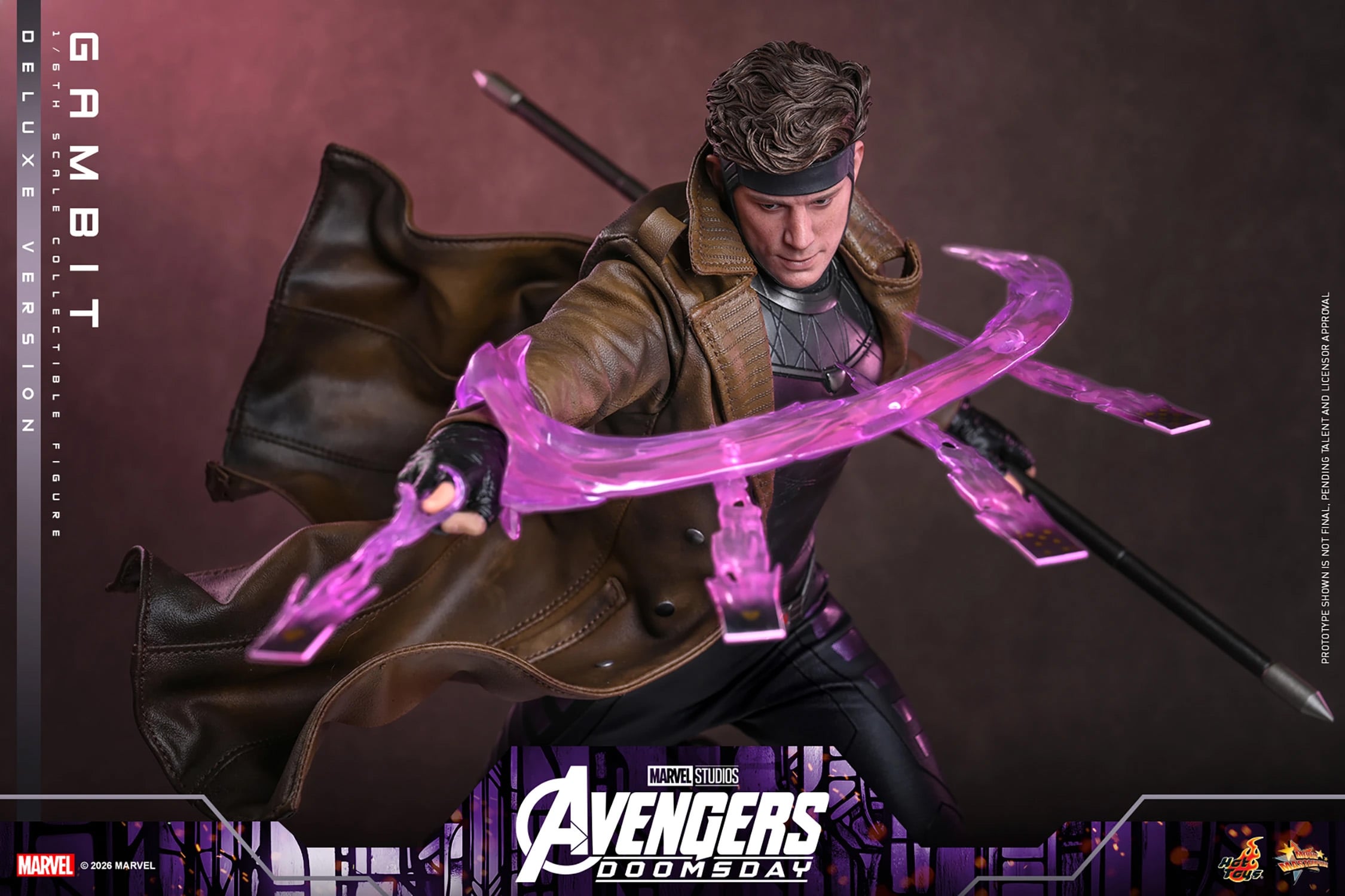 Avengers: Doomsday MMS911 Gambit (Deluxe Ver.) 1/6th Scale Collectible Figure Gallery Image 18