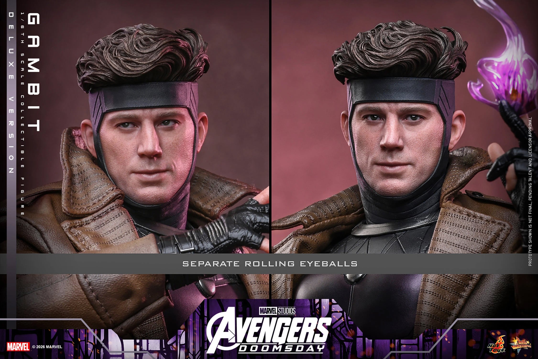 Avengers: Doomsday MMS911 Gambit (Deluxe Ver.) 1/6th Scale Collectible Figure Gallery Image 21