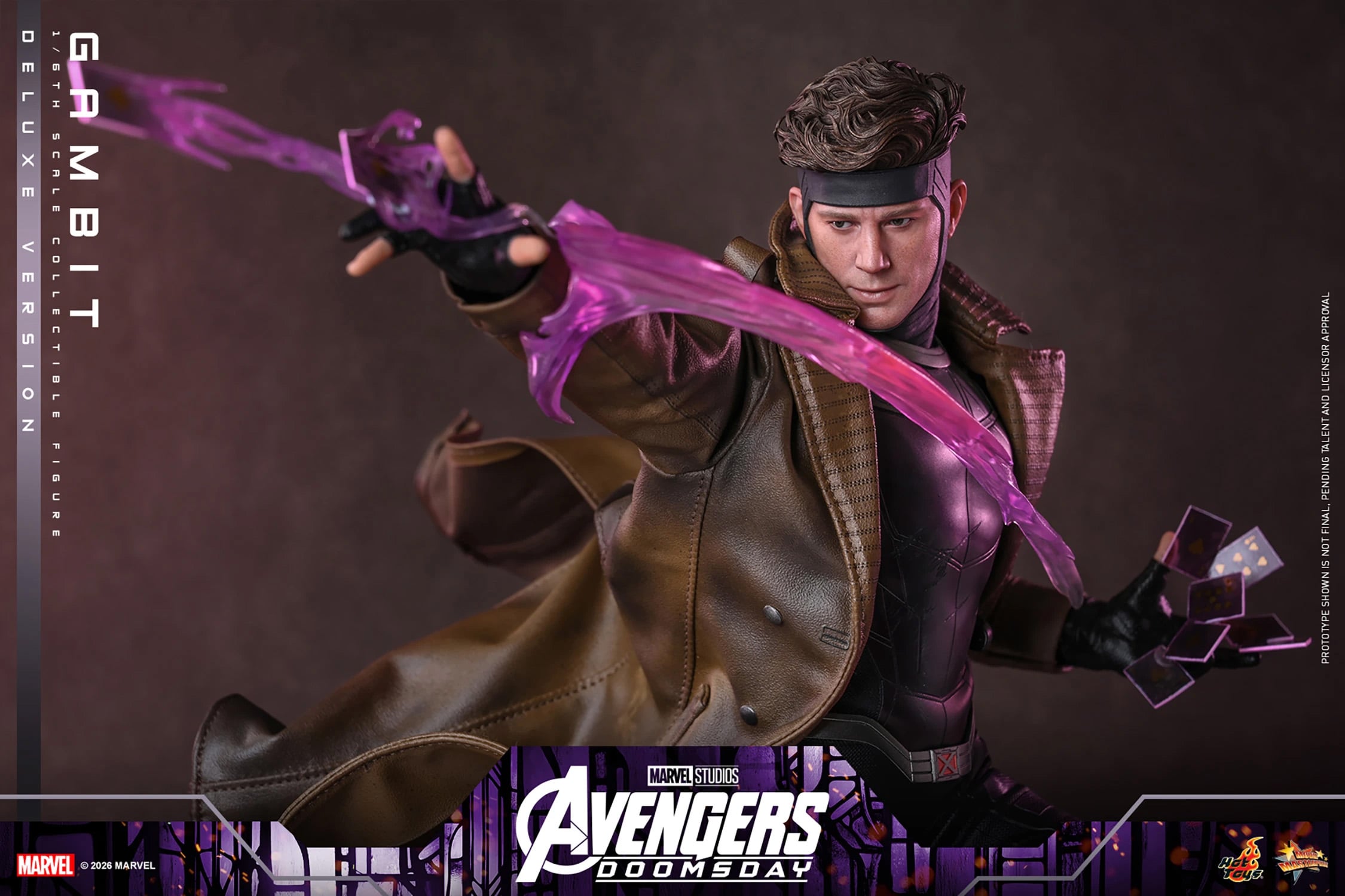 Avengers: Doomsday MMS911 Gambit (Deluxe Ver.) 1/6th Scale Collectible Figure Gallery Image 17