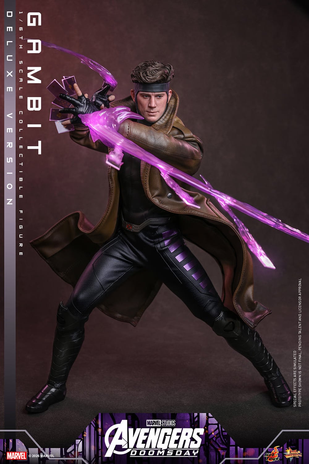 Avengers: Doomsday MMS911 Gambit (Deluxe Ver.) 1/6th Scale Collectible Figure Gallery Image 11