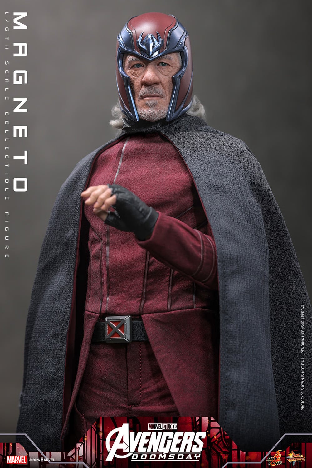 Avengers: Doomsday MMS912 Magneto 1/6th Scale Collectible Figure Gallery Image 5