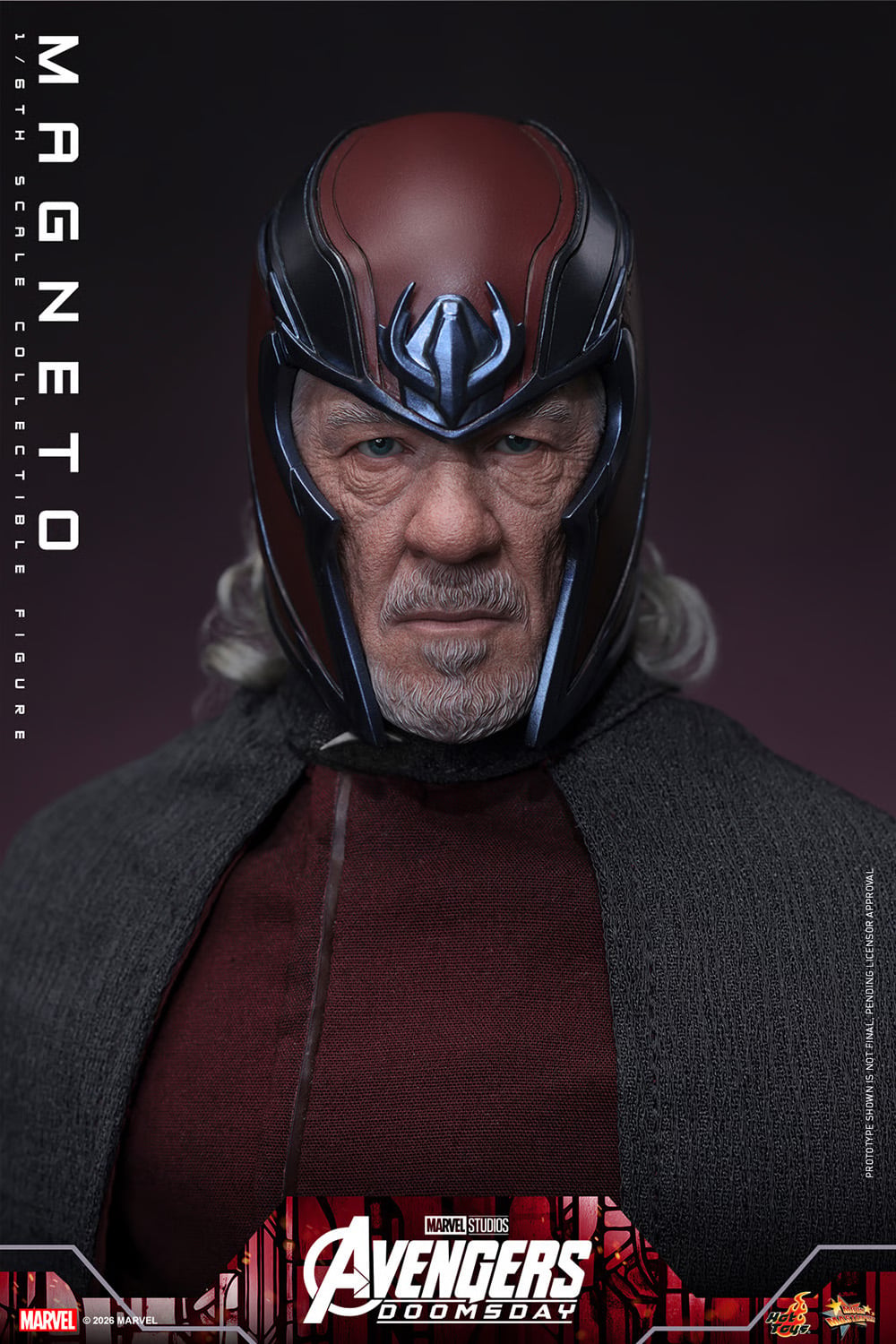 Avengers: Doomsday MMS912 Magneto 1/6th Scale Collectible Figure Gallery Image 9