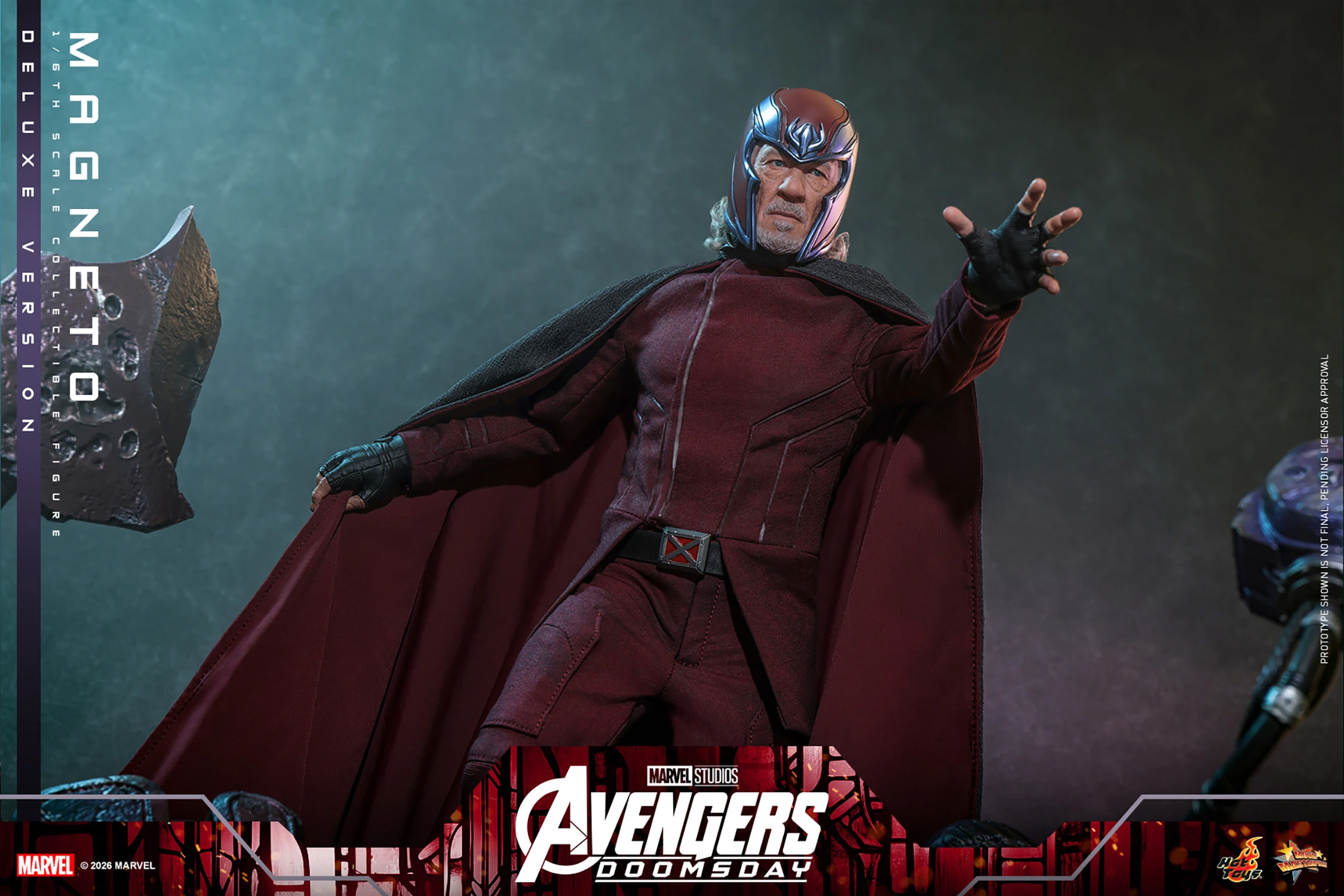 Avengers: Doomsday MMS913 Magneto (Deluxe Ver.) 1/6th Scale Collectible Figure Gallery Image 9