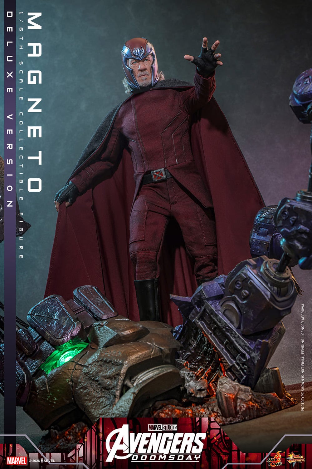 Avengers: Doomsday MMS913 Magneto (Deluxe Ver.) 1/6th Scale Collectible Figure Gallery Image 18