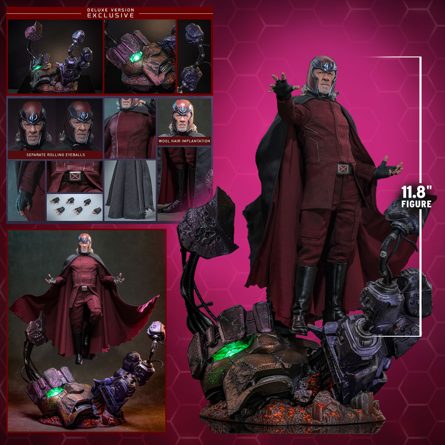 Avengers: Doomsday MMS913 Magneto (Deluxe Ver.) 1/6th Scale Collectible Figure Gallery Image 25