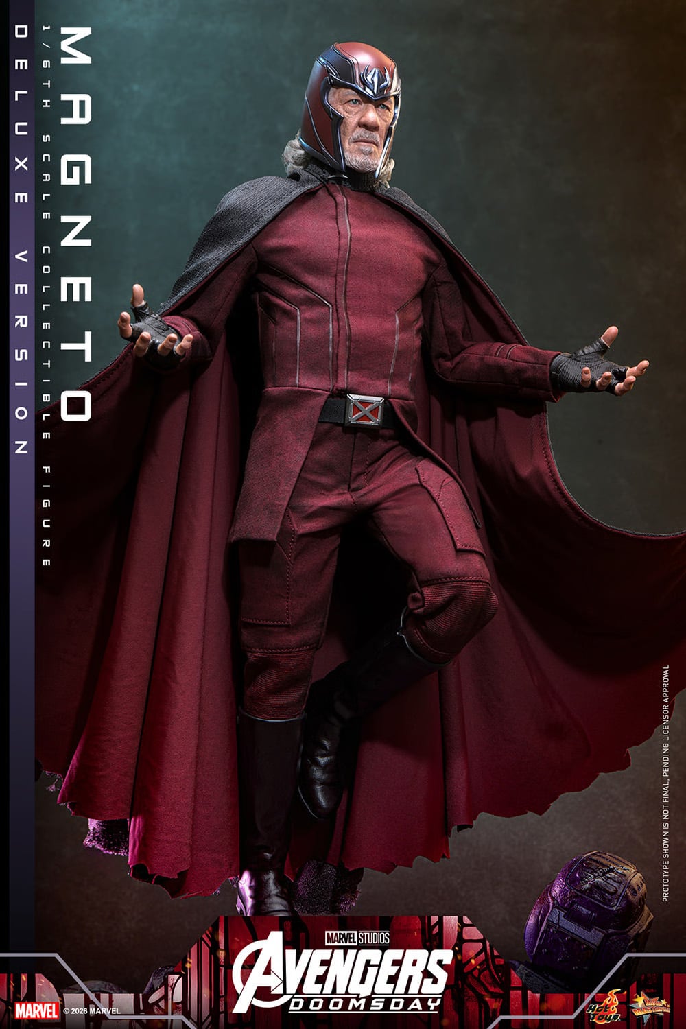 Avengers: Doomsday MMS913 Magneto (Deluxe Ver.) 1/6th Scale Collectible Figure Gallery Image 16