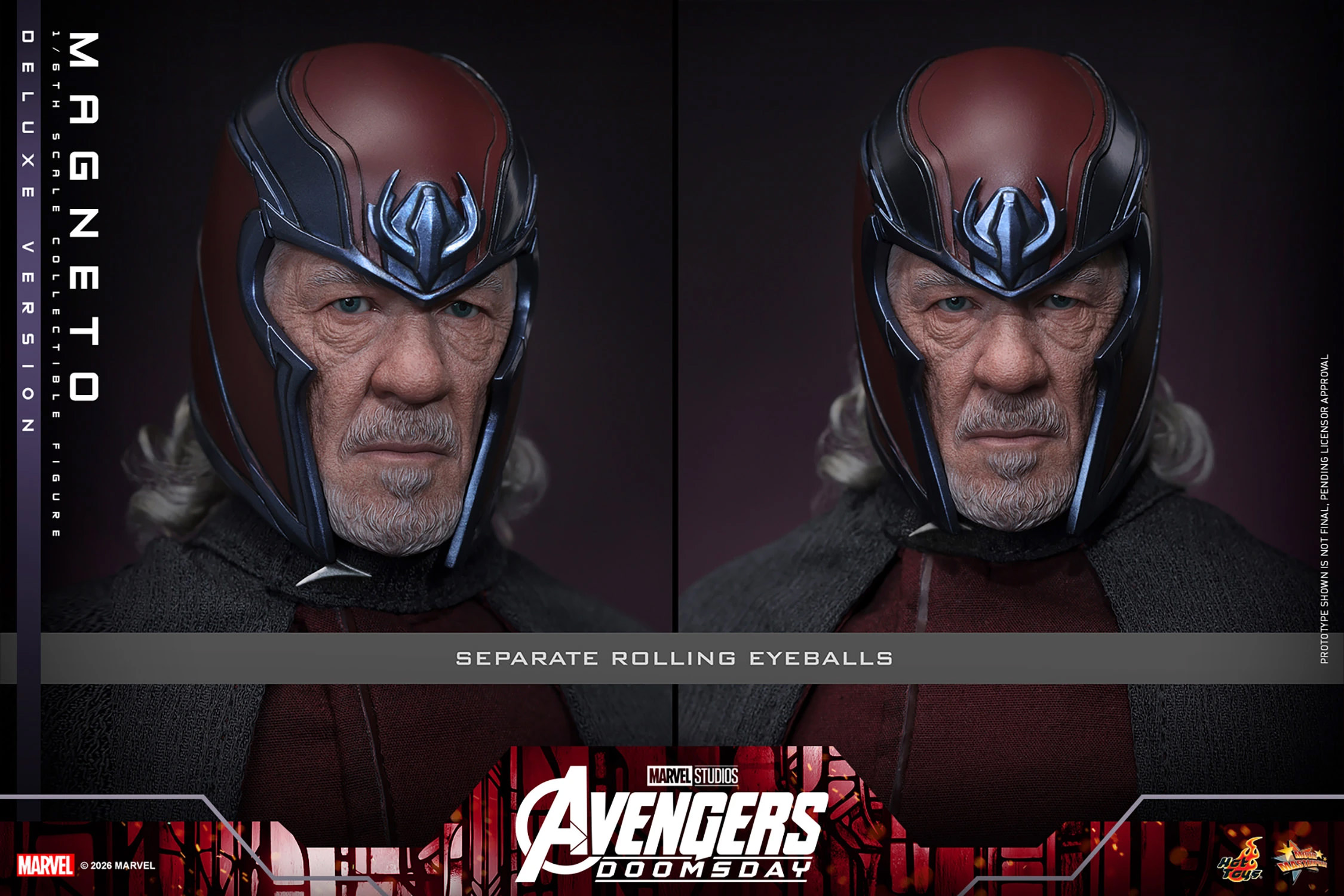 Avengers: Doomsday MMS913 Magneto (Deluxe Ver.) 1/6th Scale Collectible Figure Gallery Image 23