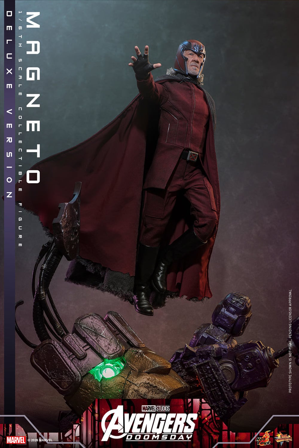 Avengers: Doomsday MMS913 Magneto (Deluxe Ver.) 1/6th Scale Collectible Figure Gallery Image 17