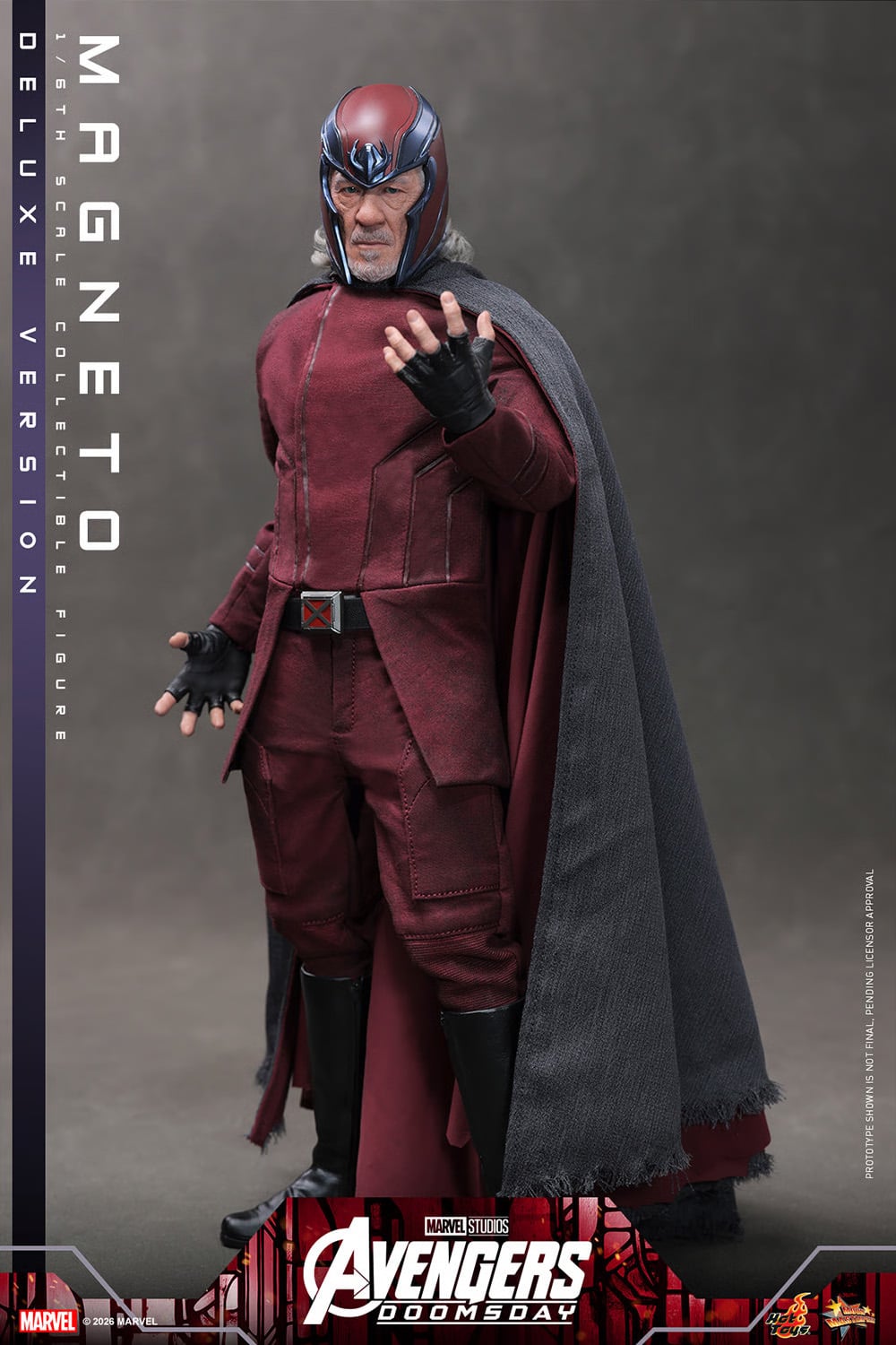 Avengers: Doomsday MMS913 Magneto (Deluxe Ver.) 1/6th Scale Collectible Figure Gallery Image 12