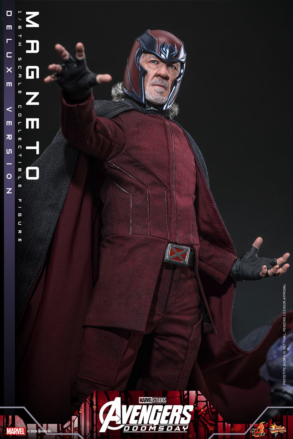 Avengers: Doomsday MMS913 Magneto (Deluxe Ver.) 1/6th Scale Collectible Figure Gallery Image 13