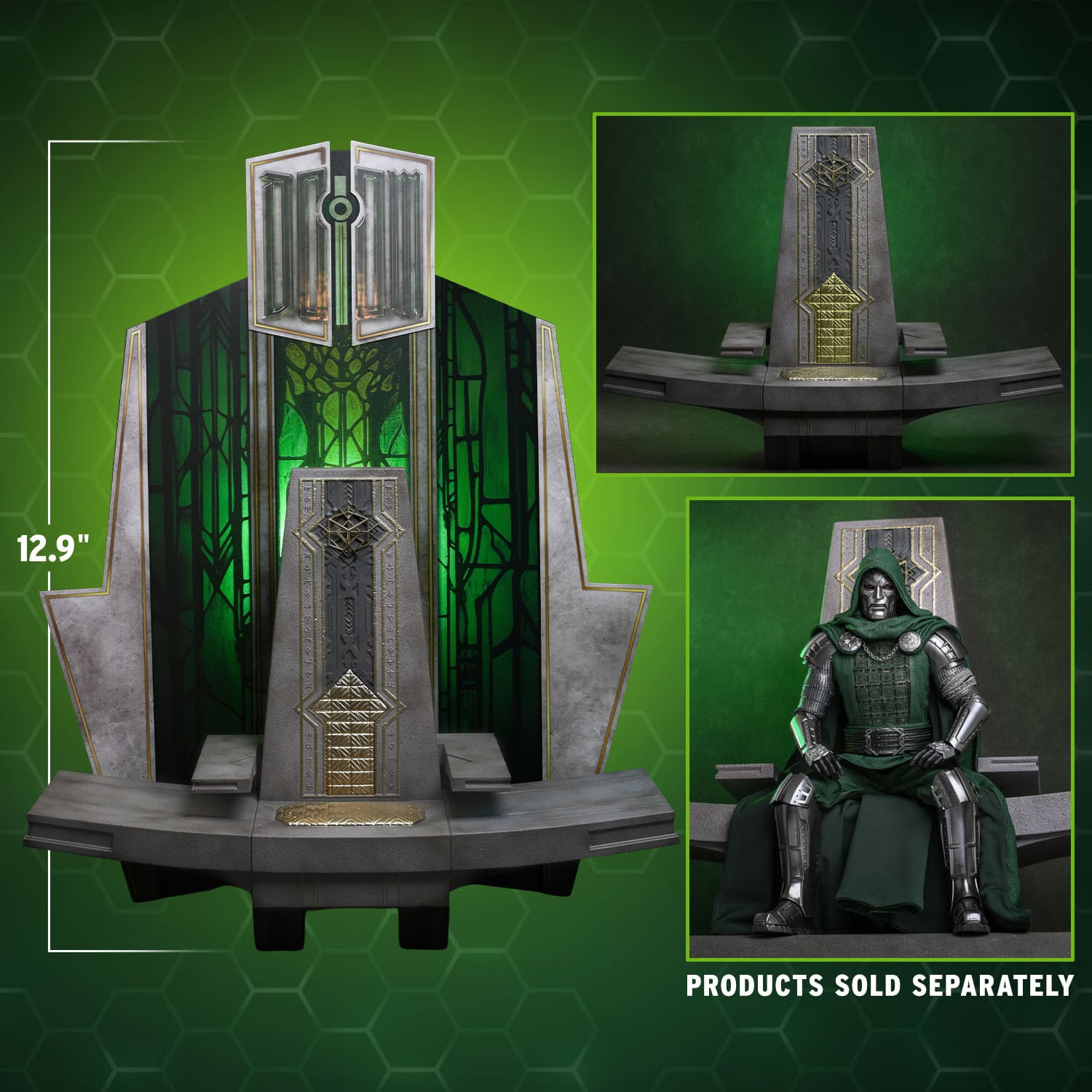 Avengers: Doomsday ACS016 Doom's Throne 1/6th Scale Collectible Accessory Gallery Image 17