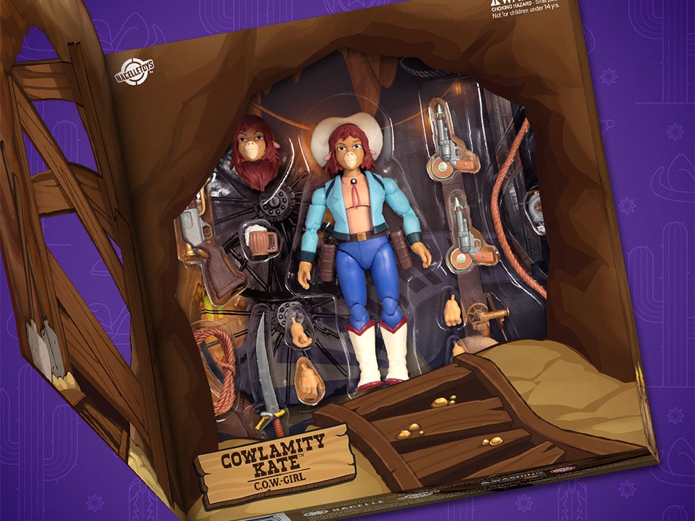 Wild West C.O.W.-Boys of Moo Mesa Cowlamity Kate Cudster SDCC 2026 Exclusive Action Figure Gallery Image 1
