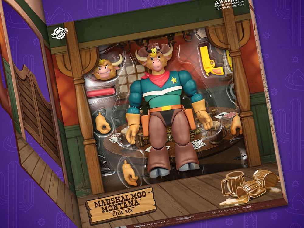 Wild West C.O.W.-Boys of Moo Mesa Marshal Moo Montana SDCC 2026 Exclusive Action Figure Gallery Image 1