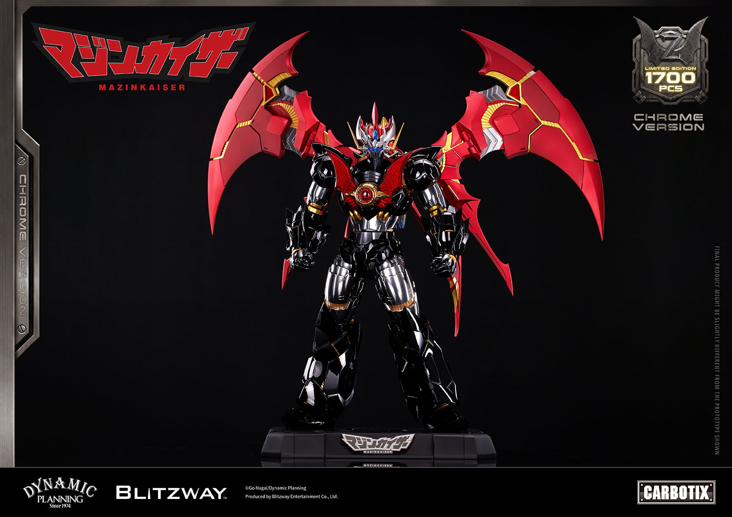 Mazinkaiser Carbotix Mazinkaiser (Chrome Ver.) Limited Edition Action Figure Gallery Image 22