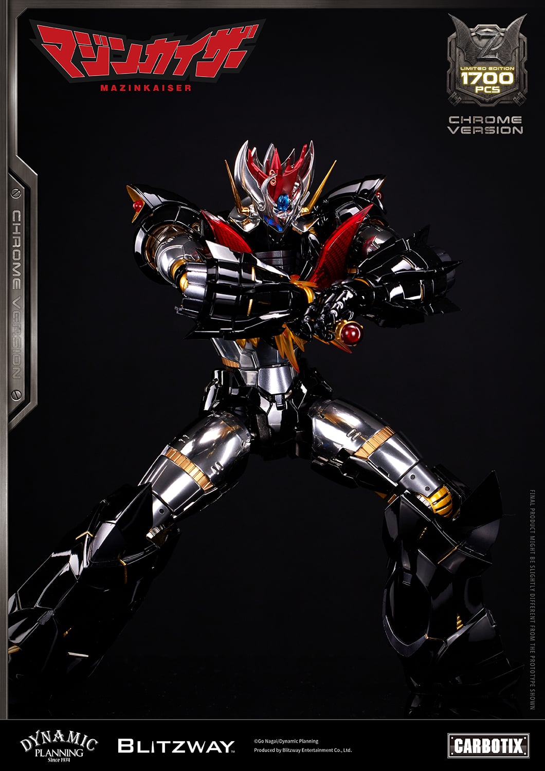 Mazinkaiser Carbotix Mazinkaiser (Chrome Ver.) Limited Edition Action Figure Gallery Image 5