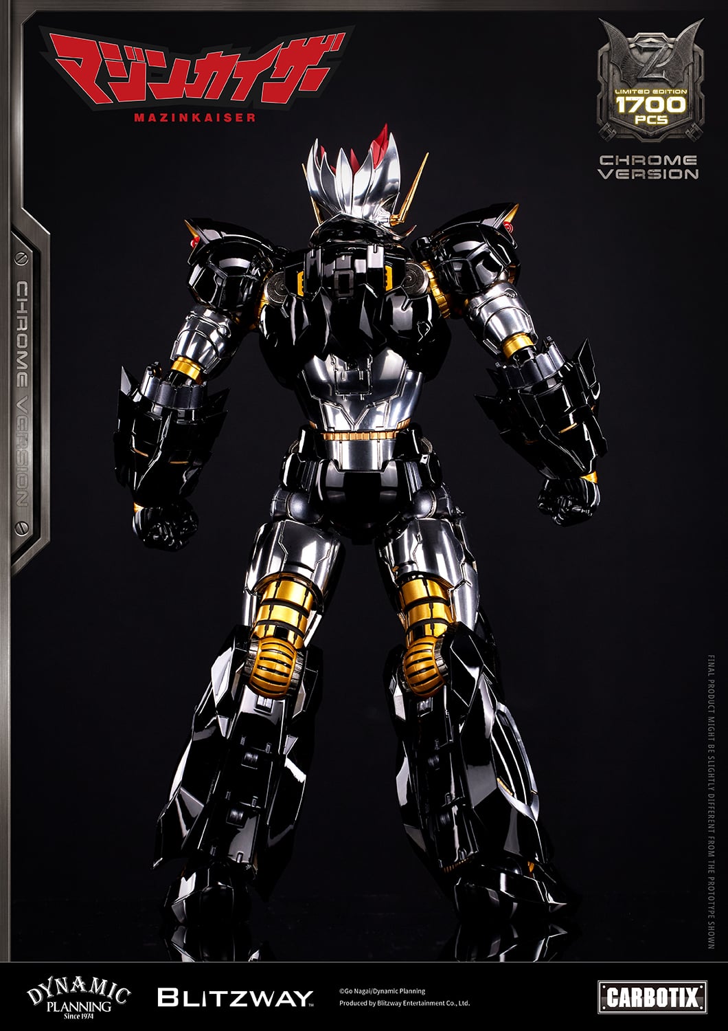 Mazinkaiser Carbotix Mazinkaiser (Chrome Ver.) Limited Edition Action Figure Gallery Image 6