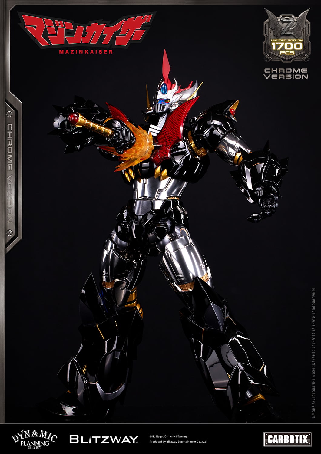 Mazinkaiser Carbotix Mazinkaiser (Chrome Ver.) Limited Edition Action Figure Gallery Image 12