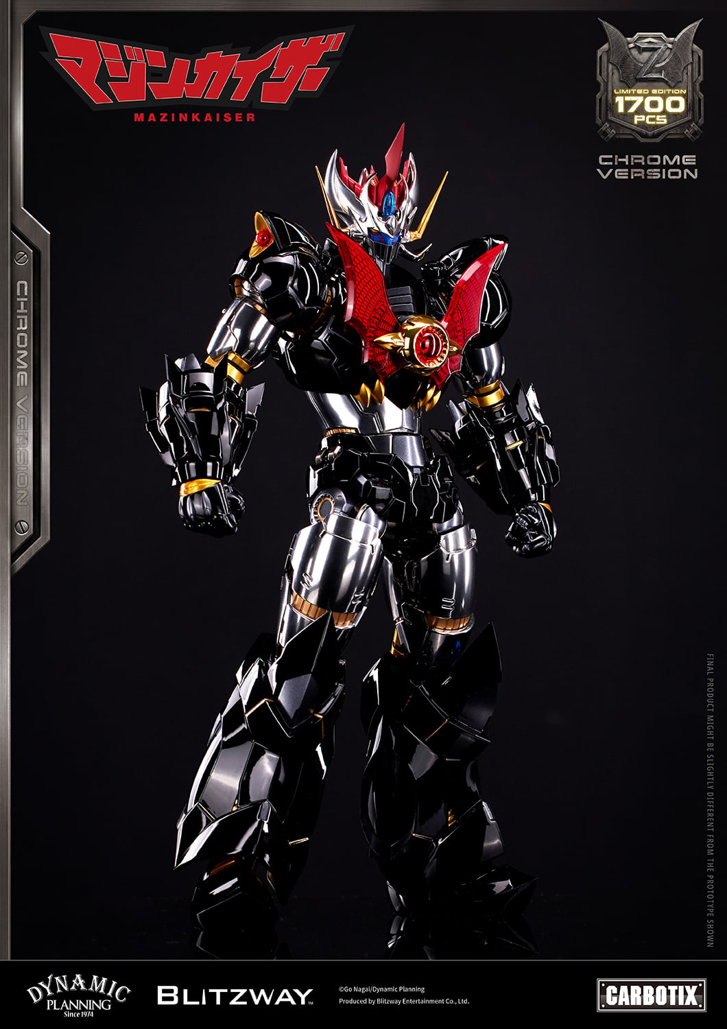 Mazinkaiser Carbotix Mazinkaiser (Chrome Ver.) Limited Edition Action Figure Gallery Image 4