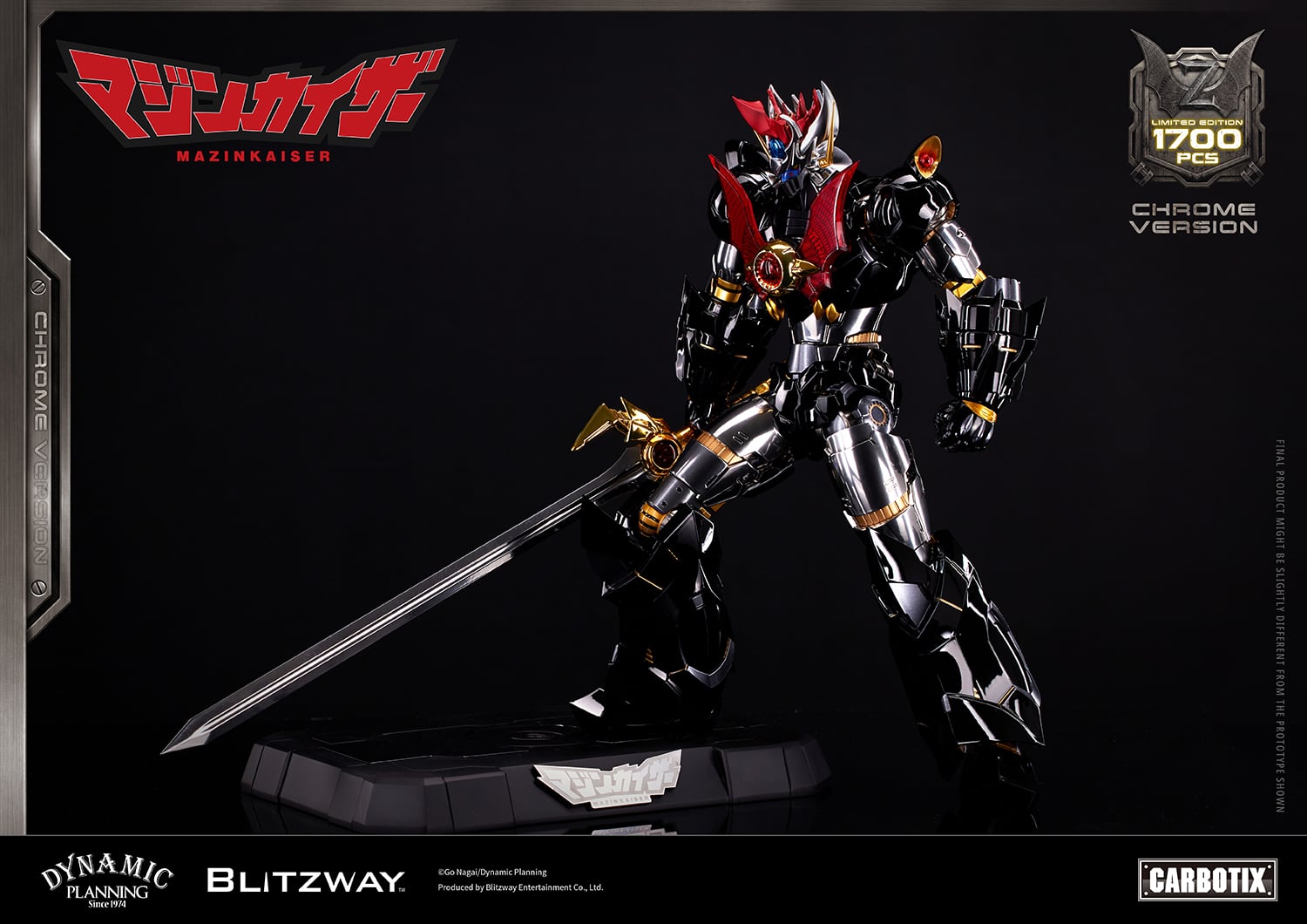 Mazinkaiser Carbotix Mazinkaiser (Chrome Ver.) Limited Edition Action Figure Gallery Image 21