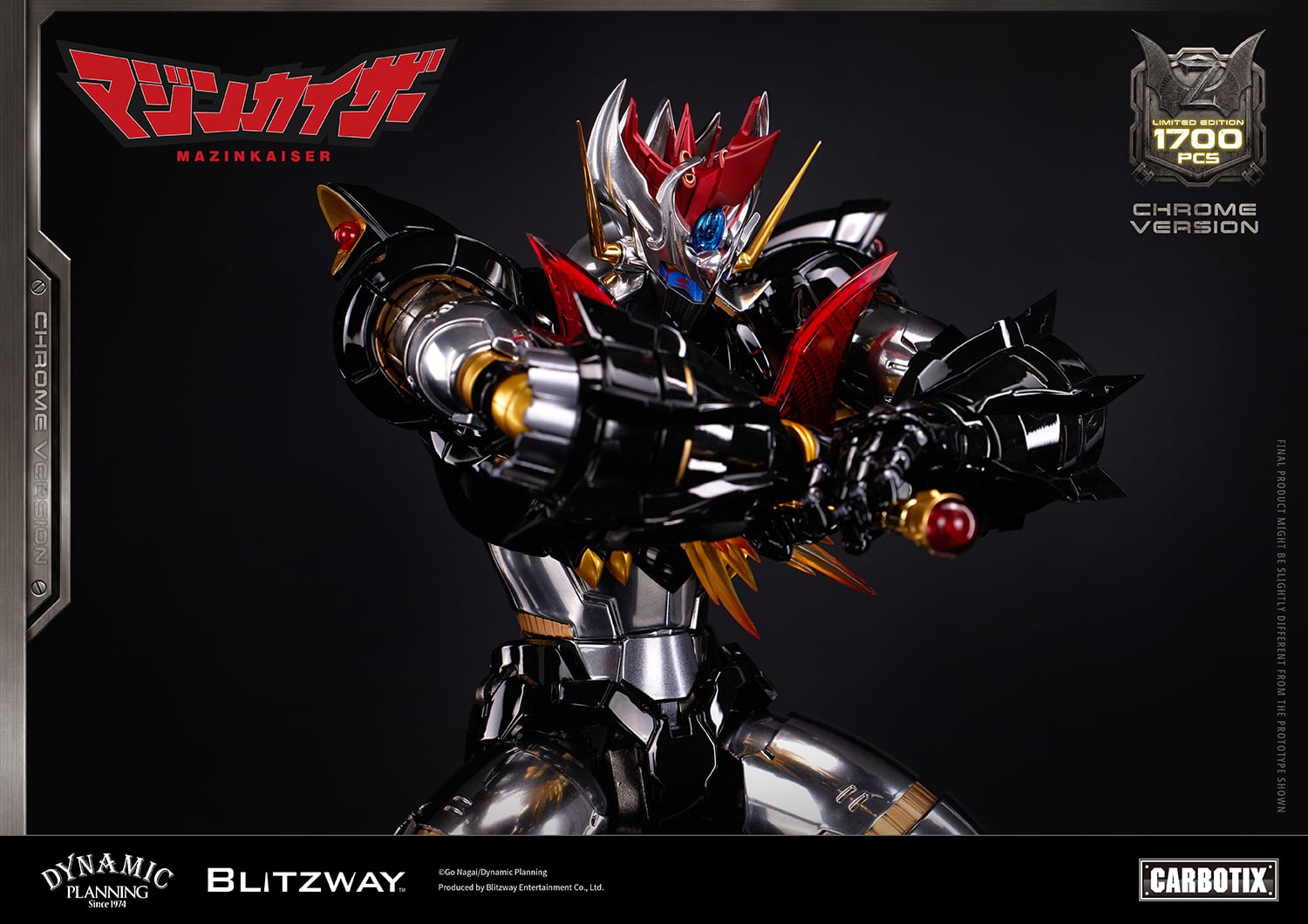 Mazinkaiser Carbotix Mazinkaiser (Chrome Ver.) Limited Edition Action Figure Gallery Image 19