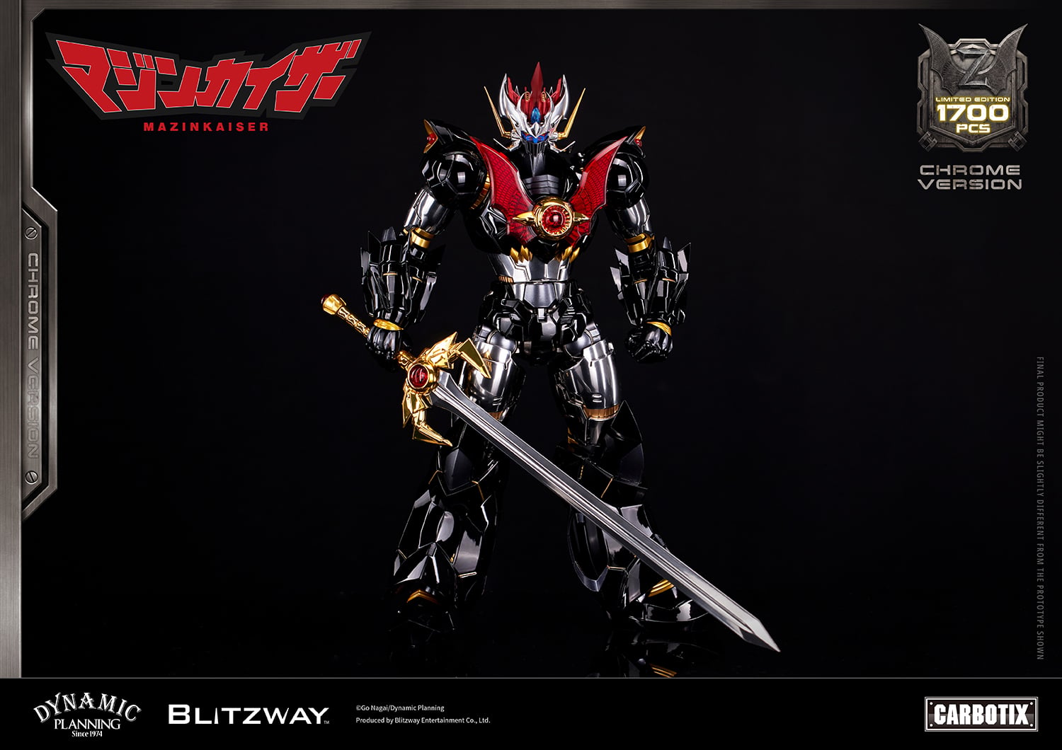 Mazinkaiser Carbotix Mazinkaiser (Chrome Ver.) Limited Edition Action Figure Gallery Image 16