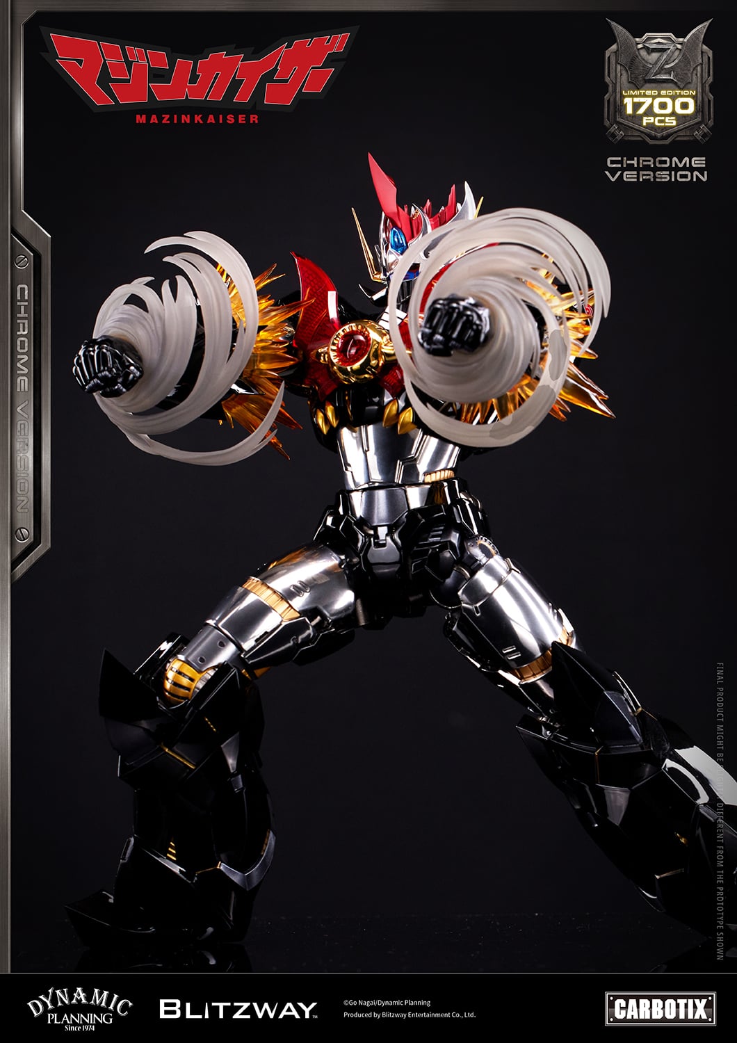 Mazinkaiser Carbotix Mazinkaiser (Chrome Ver.) Limited Edition Action Figure Gallery Image 11