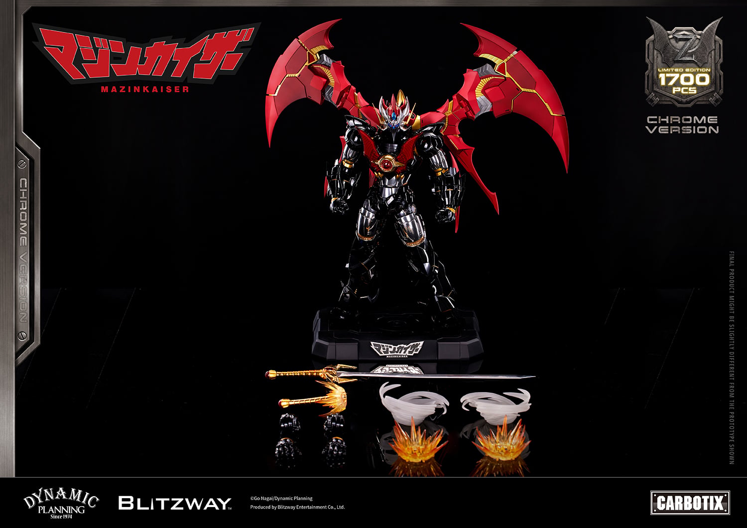 Mazinkaiser Carbotix Mazinkaiser (Chrome Ver.) Limited Edition Action Figure Gallery Image 23