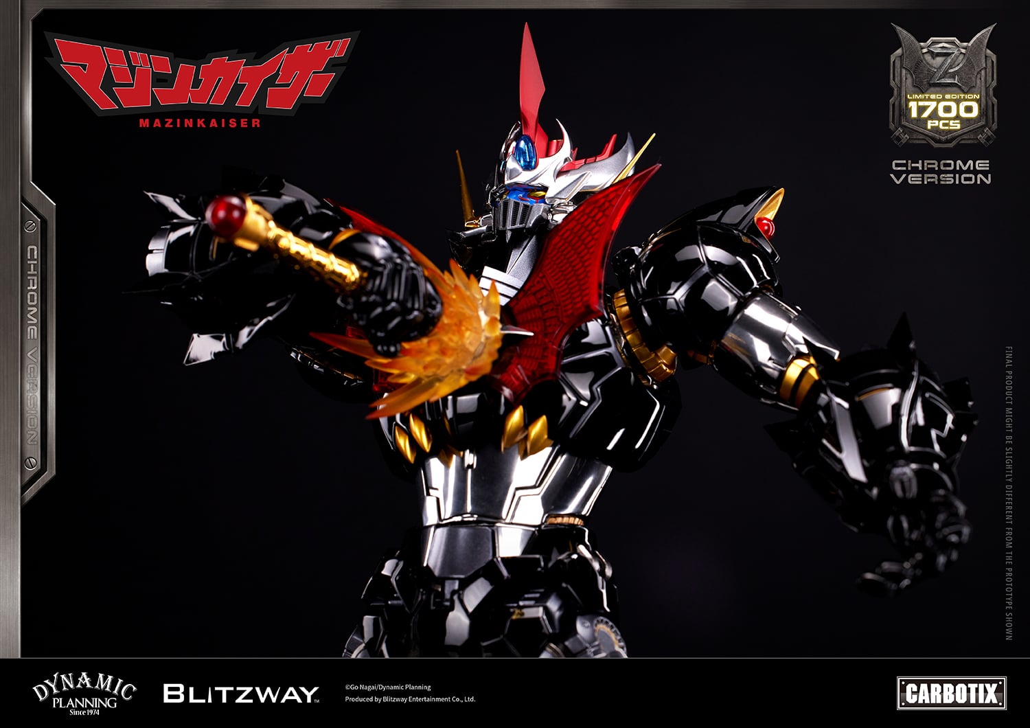 Mazinkaiser Carbotix Mazinkaiser (Chrome Ver.) Limited Edition Action Figure Gallery Image 18