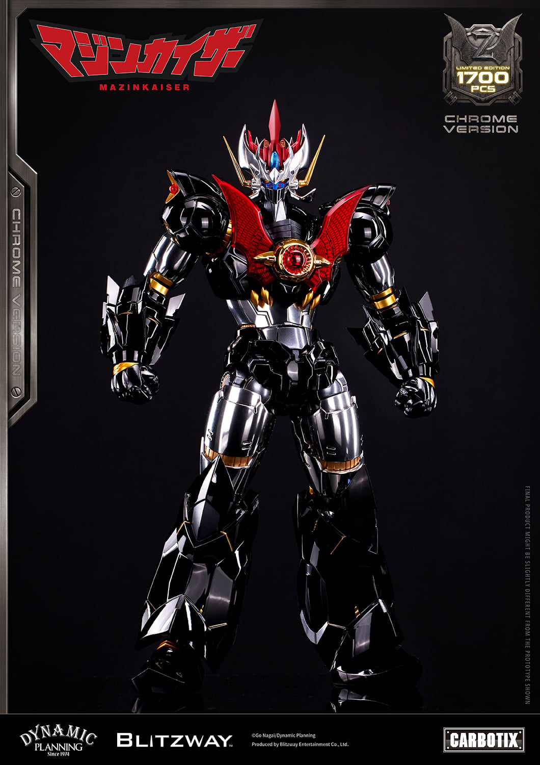 Mazinkaiser Carbotix Mazinkaiser (Chrome Ver.) Limited Edition Action Figure Gallery Image 3