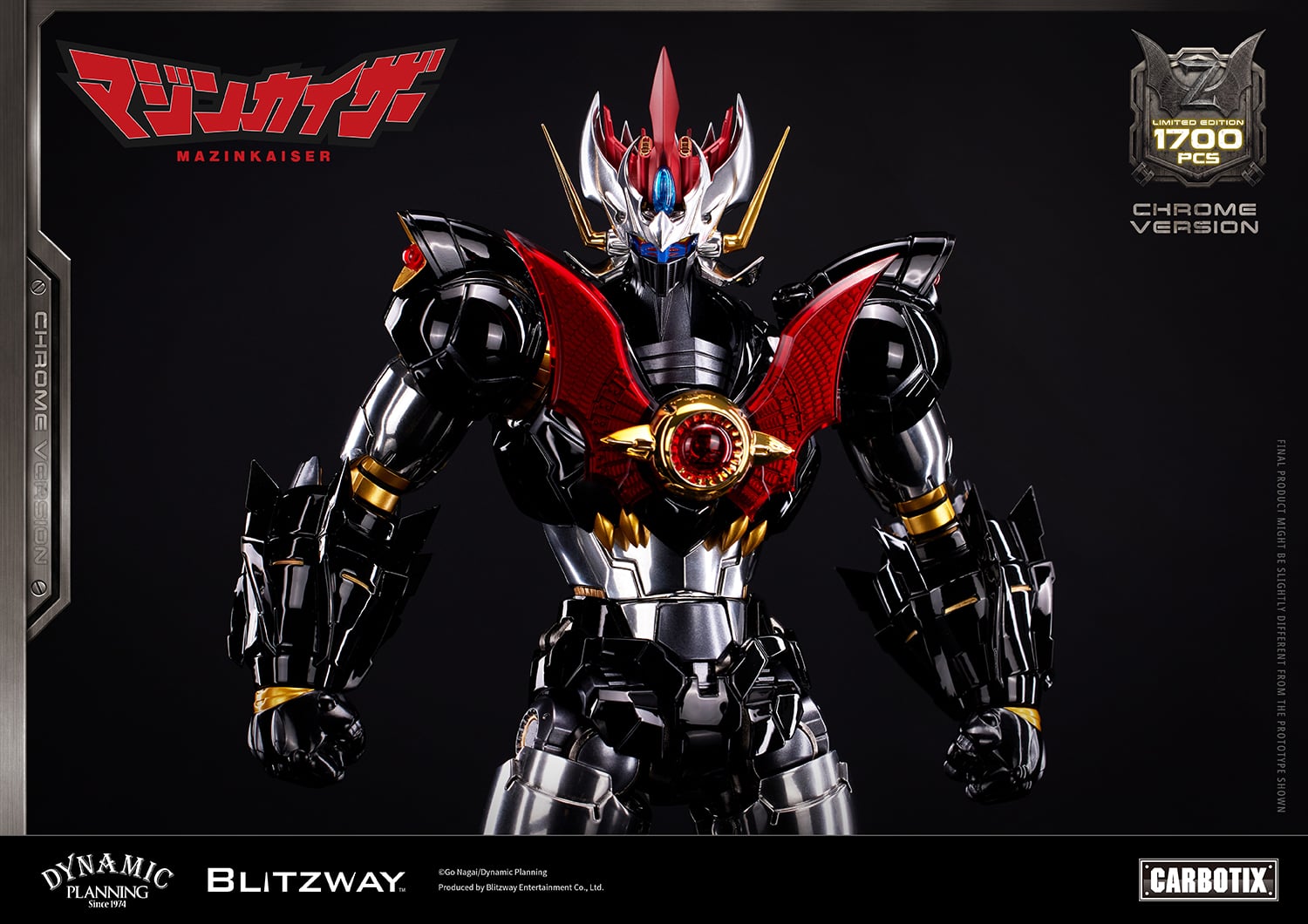 Mazinkaiser Carbotix Mazinkaiser (Chrome Ver.) Limited Edition Action Figure Gallery Image 17