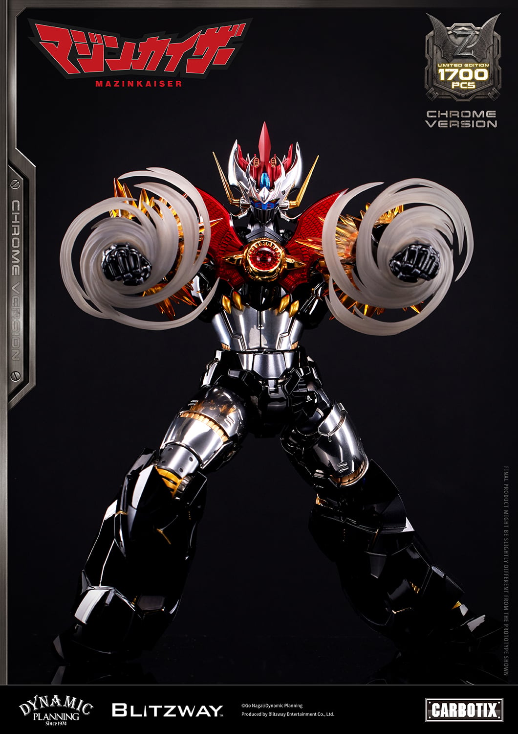 Mazinkaiser Carbotix Mazinkaiser (Chrome Ver.) Limited Edition Action Figure Gallery Image 10
