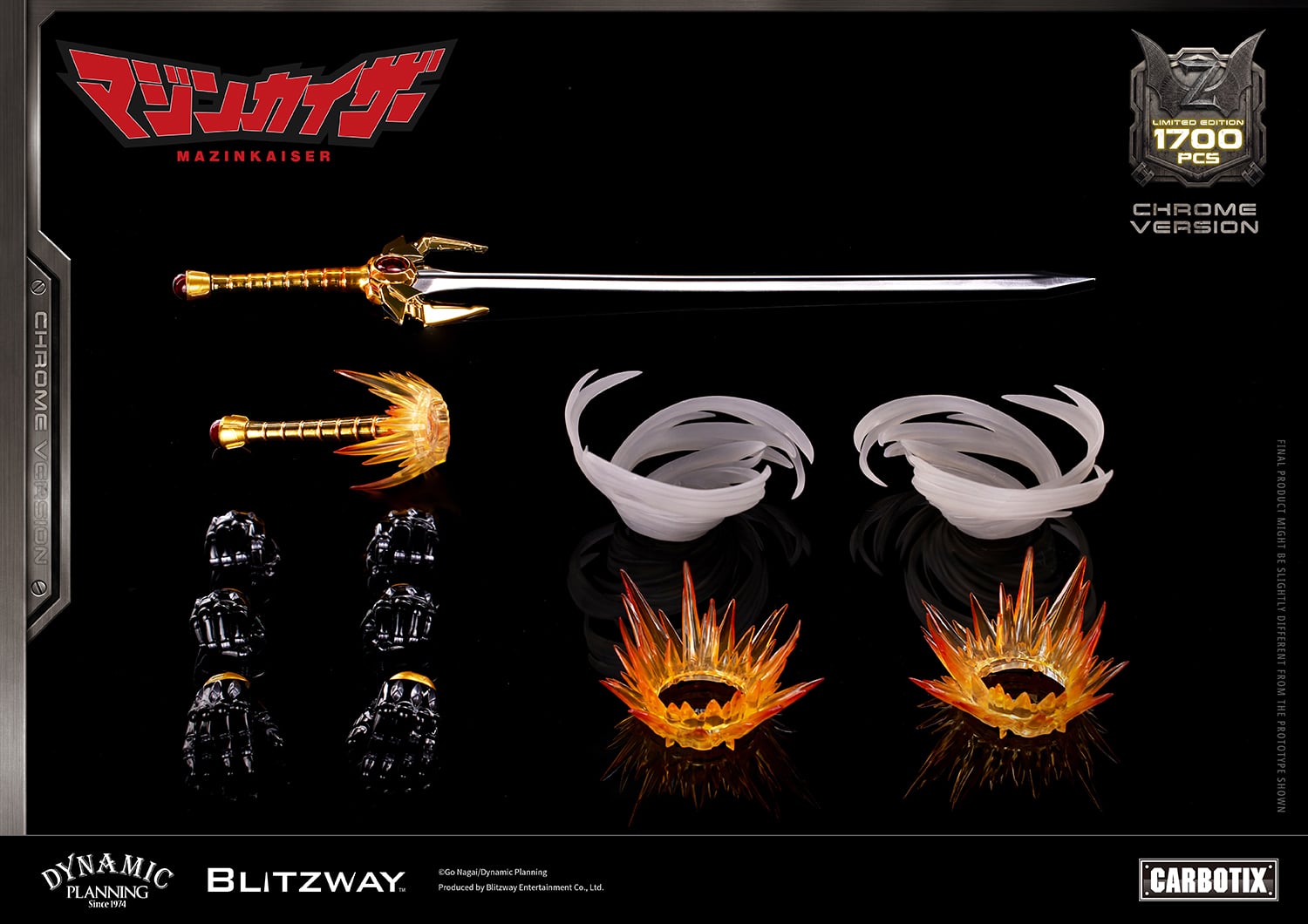 Mazinkaiser Carbotix Mazinkaiser (Chrome Ver.) Limited Edition Action Figure Gallery Image 24