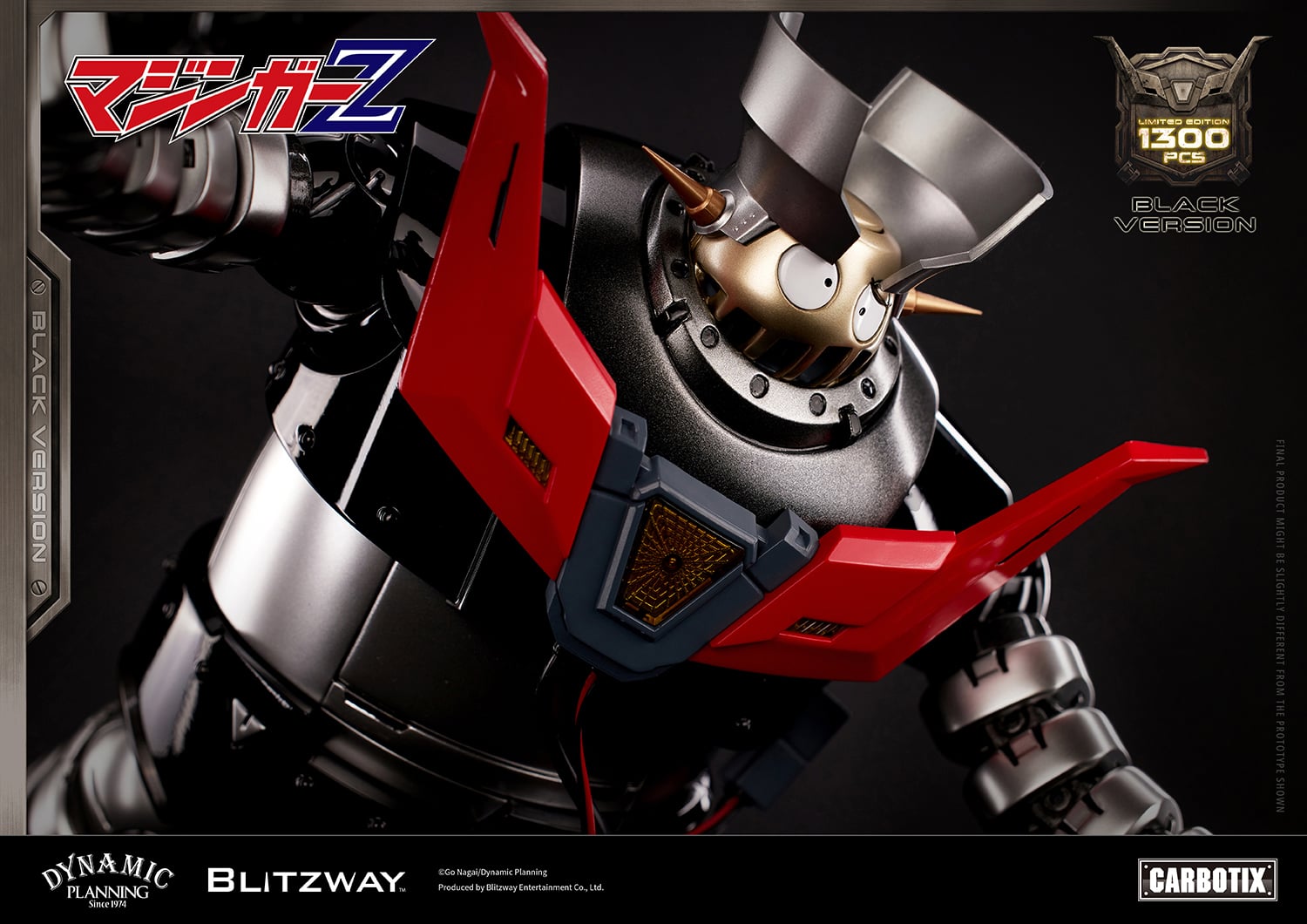Mazinger Z Carbotix Boss Borot (Black Version) Limited Edition Action Figure Gallery Image 22