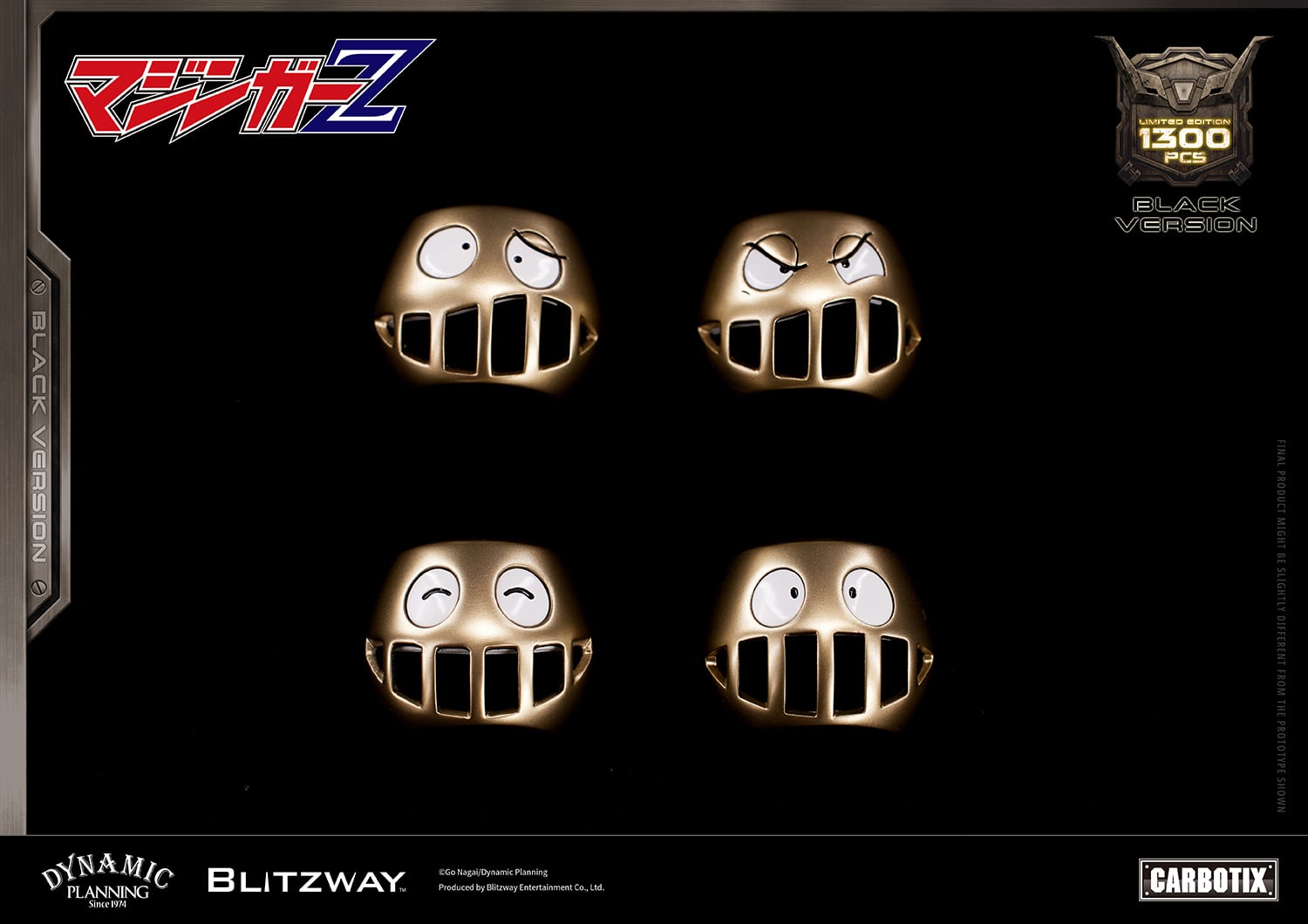 Mazinger Z Carbotix Boss Borot (Black Version) Limited Edition Action Figure Gallery Image 28