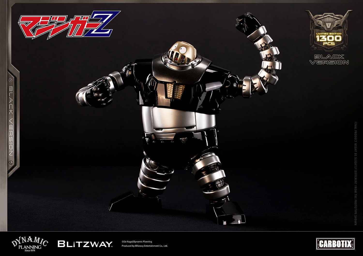 Mazinger Z Carbotix Boss Borot (Black Version) Limited Edition Action Figure Gallery Image 26