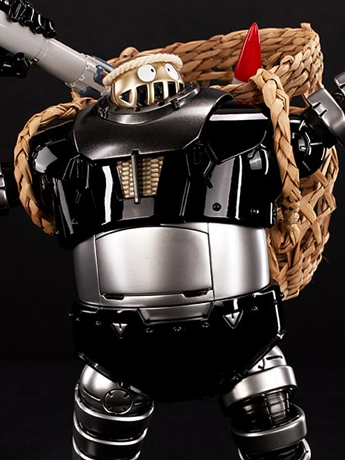 Image of Mazinger Z Carbotix Boss Borot (Black Version) Limited Edition Action Figure
