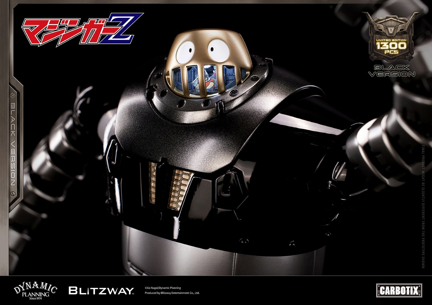 Mazinger Z Carbotix Boss Borot (Black Version) Limited Edition Action Figure Gallery Image 25