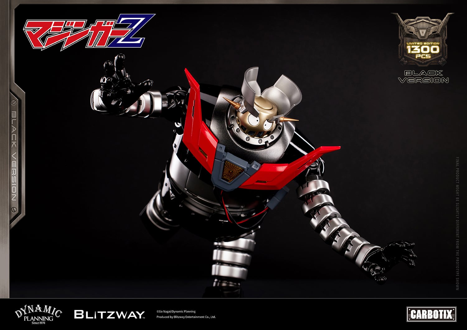 Mazinger Z Carbotix Boss Borot (Black Version) Limited Edition Action Figure Gallery Image 23