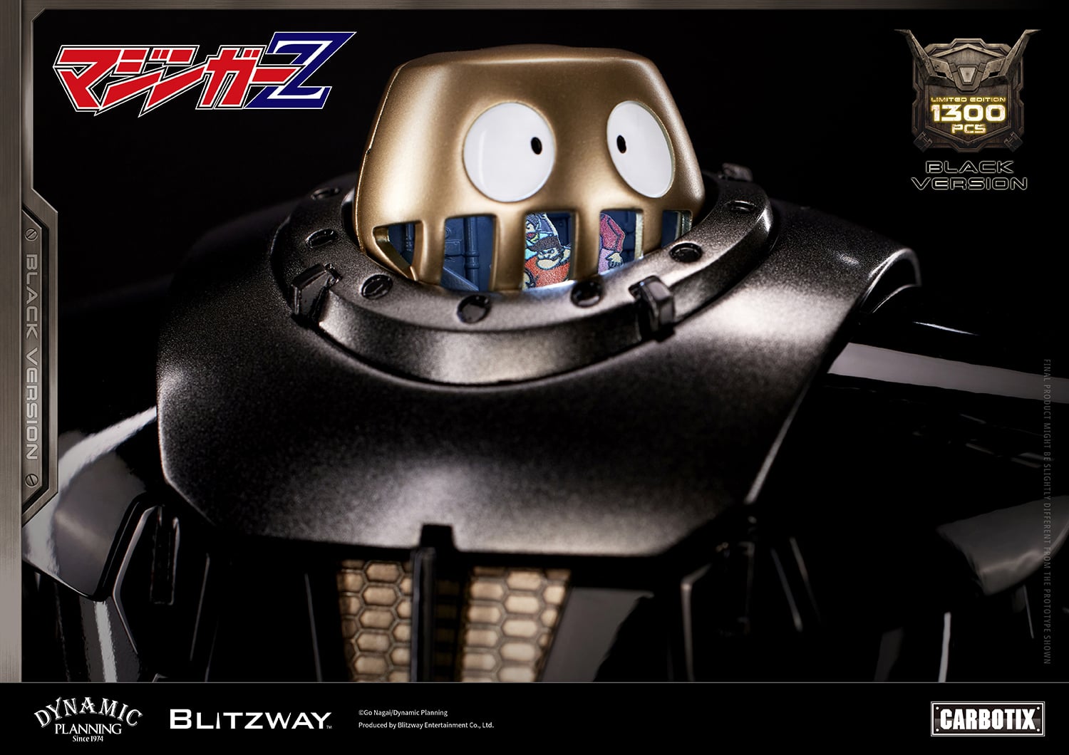 Mazinger Z Carbotix Boss Borot (Black Version) Limited Edition Action Figure Gallery Image 27
