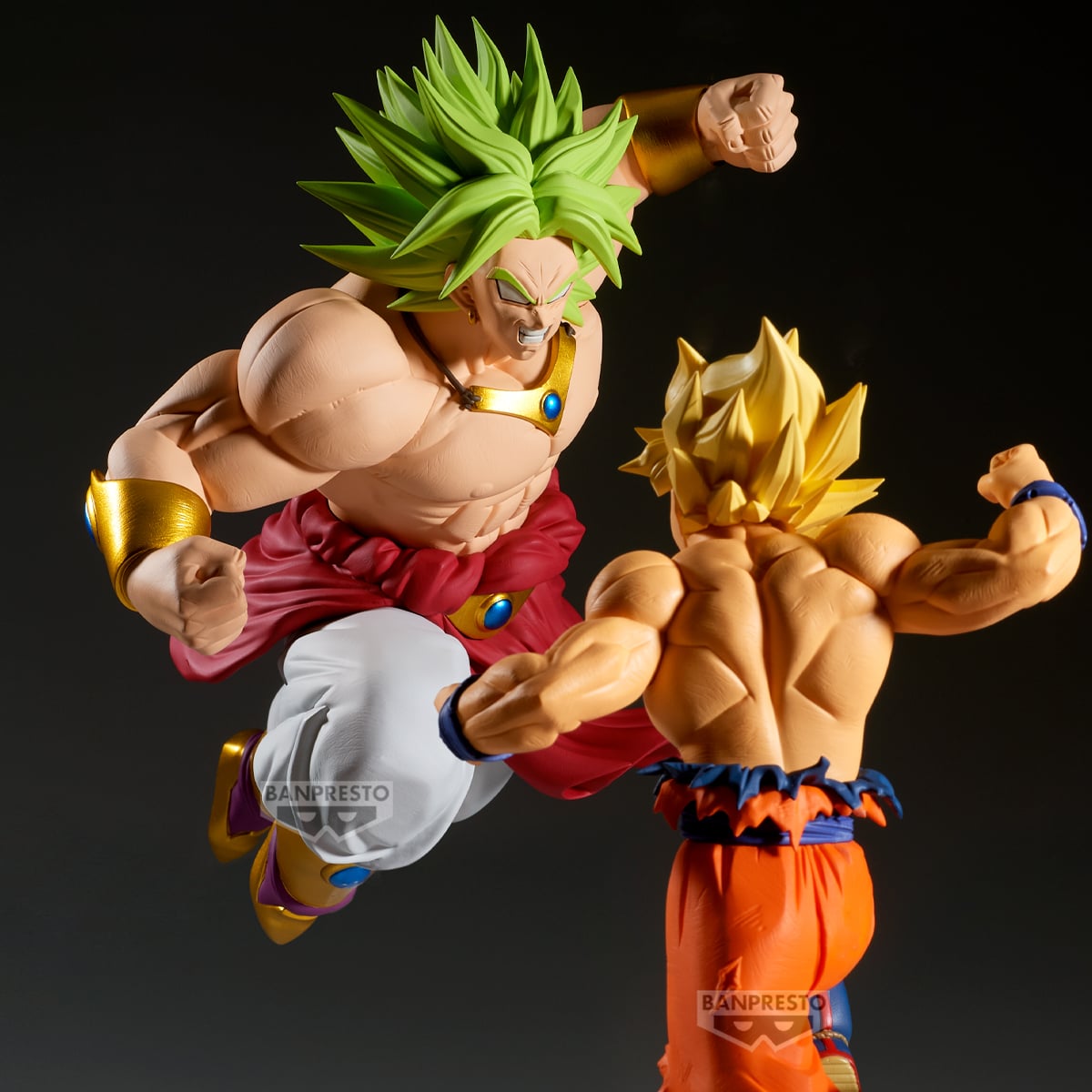 Dragon Ball Z Match Makers Broly (Vs Super Saiyan Goku) Figure Gallery Image 9