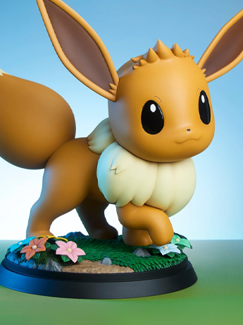 Image of Pokemon Eevee Life-Size Statue