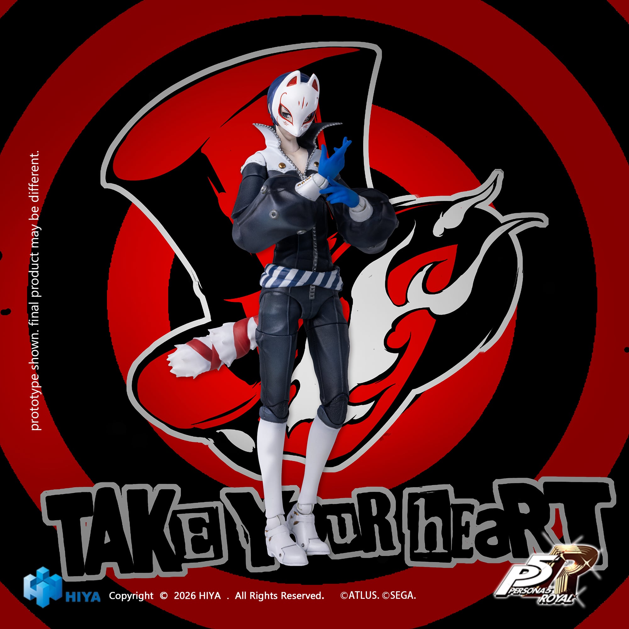 Persona 5 Royal Exquisite Basic Fox 1/12 Scale Action Figure Gallery Image 4