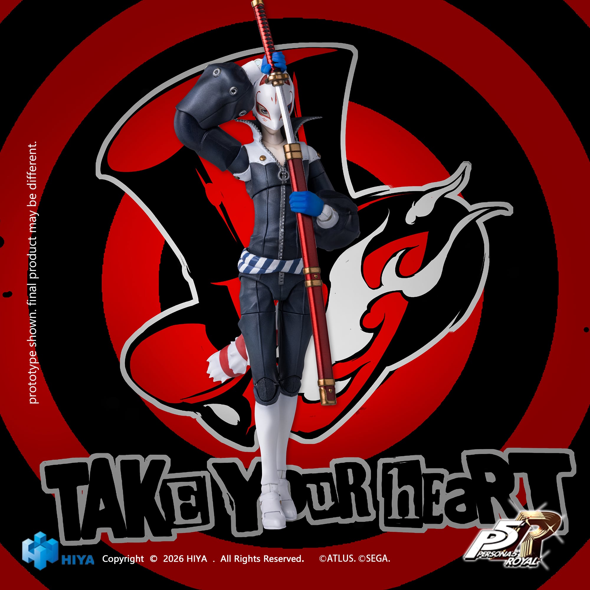 Persona 5 Royal Exquisite Basic Fox 1/12 Scale Action Figure Gallery Image 5