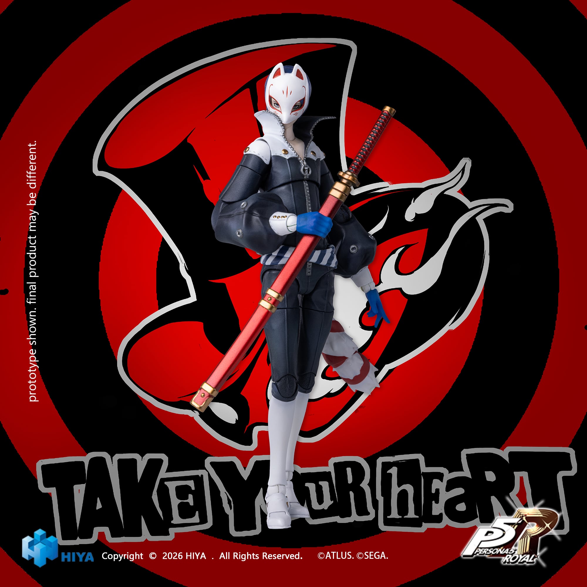 Persona 5 Royal Exquisite Basic Fox 1/12 Scale Action Figure Gallery Image 3